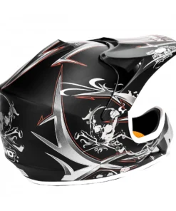 Alternative view of Kimo - motocross helmet for children and teenagers - Black